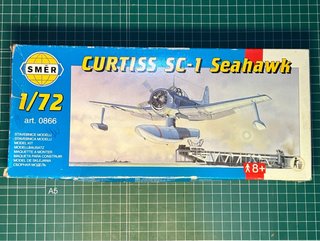 Maqueta Avión Curtiss SC-1 Seahawk 1/72