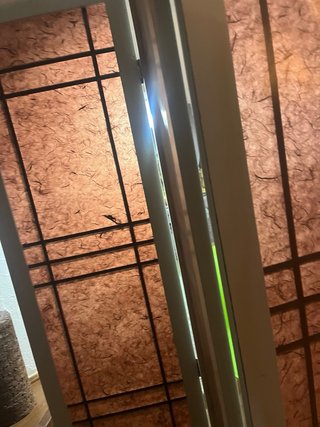 Biombo separador de ambientes blanco