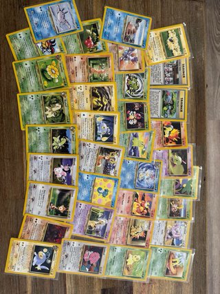 120 Cartas Pokémon sin repetidas