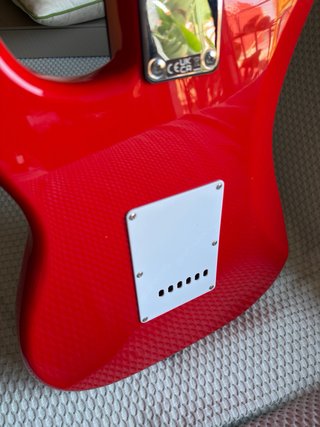 Guitarra Eléctrica Roja