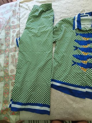 Conjunto de verano a cuadros