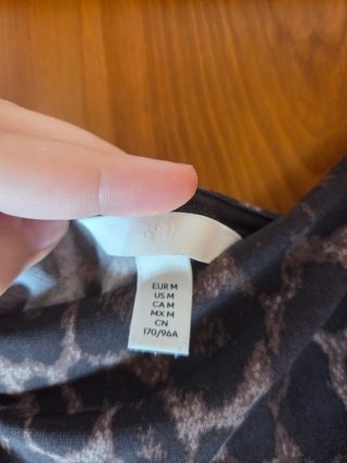 Camiseta tirantes leopardo mujer