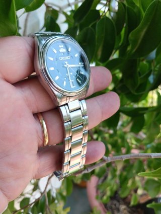 Reloj Orient Automático 21 Joyas Negro