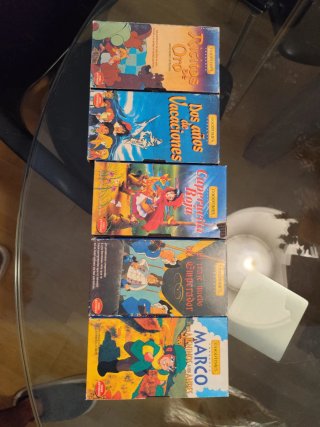 Películas VHS y DVD Disney