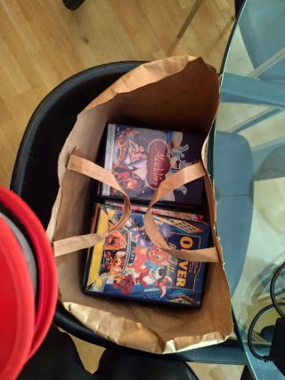 Películas VHS y DVD Disney