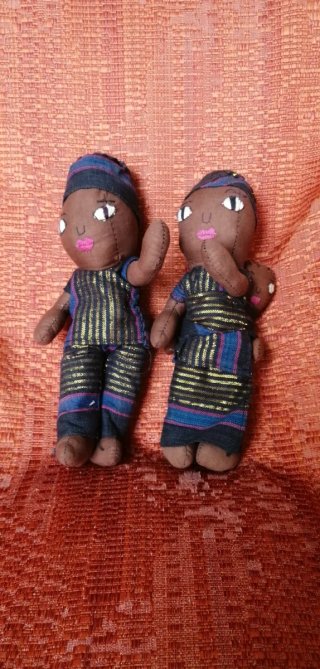 Bambolotti Famiglia Africana