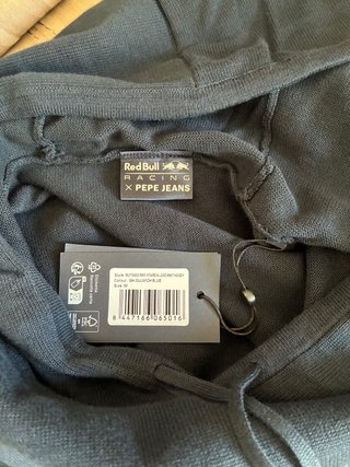 Felpa con cappuccio Red Bull (Pepe jeans) uomo blu