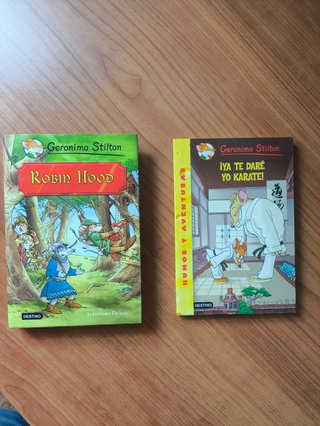 Pack libros de Geronimo Stilton