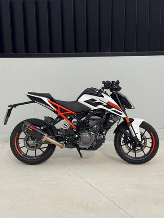KTM Duke Naranja/Blanca