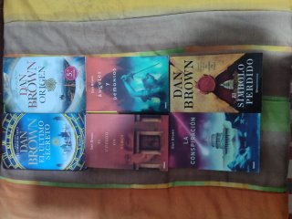 Seis novelas de Dan Brown