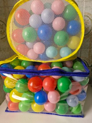 200 Bolas para Parque Infantil/Piscina
