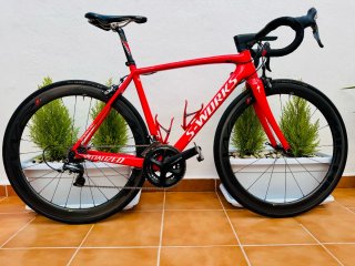 Bicicleta Carretera S-Works Tarmac Roja Talla M