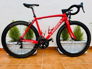 Bicicleta Carretera S-Works Tarmac Roja Talla M