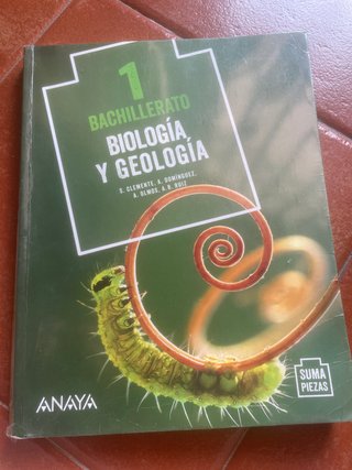 Biología y geología 1 Bachillerato