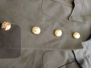 Chaqueta Militar Países Bajos Guerra Fría
