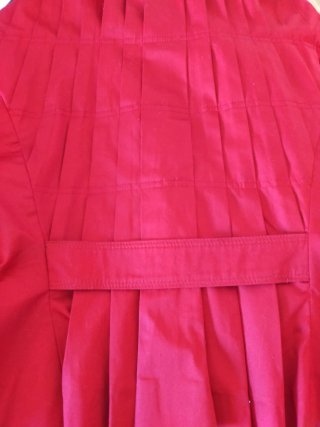 Chaqueta blazer corta Zara Roja Talla M