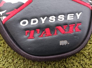 headcover Odyssey Tank para putter de Golfe