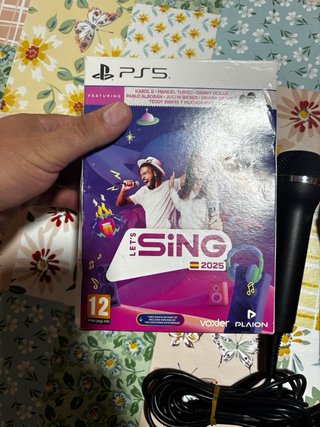 Pack 2 Micrófonos PS5 Let's Sing 2025