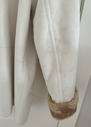 abrigo blanco y marron de fuchs schmitt