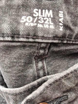 Pantalón Vaquero KIABI Slim Gris T.50 32L
