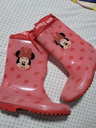 Botas de agua niña Minnie Mouse Talla 32