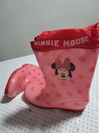 Botas de agua niña Minnie Mouse Talla 32