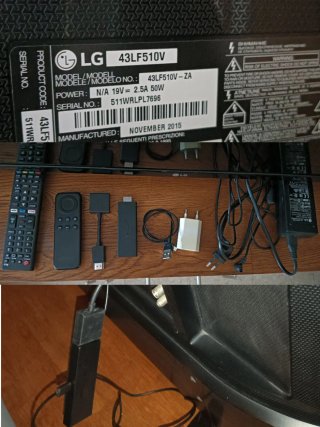 TV LG + Amazon Fire Stick HD