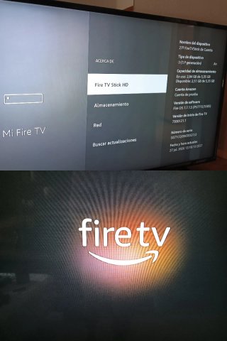 TV LG + Amazon Fire Stick HD