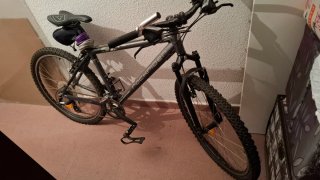 Bicicleta Montaña Rockrider Gris