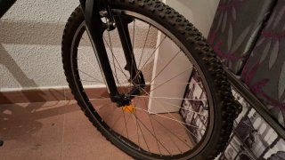 Bicicleta Montaña Rockrider Gris