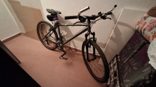 Bicicleta Montaña Rockrider Gris