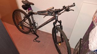 Bicicleta Montaña Rockrider Gris