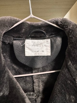 Chaqueta Biker Zara Pelo Negro