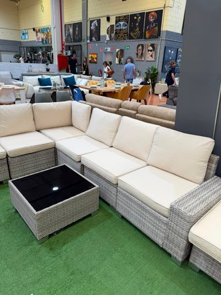 Sofá modular rinconera terraza oferta