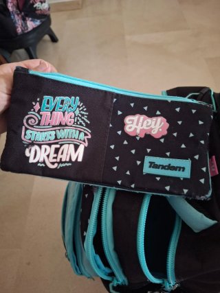 Mochila escolar Tandem con estuche