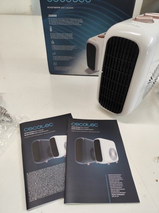Cecotec ReadyWarm 600 Lagoon Calefactor Cerámico