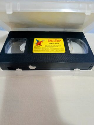 VHS- Walt Disney Clásicos: Robin Hood (Español)