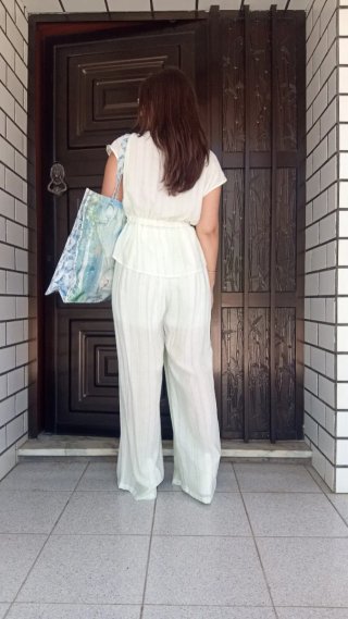 Conjunto blusa e calça