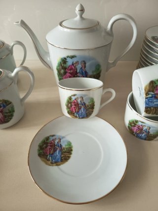 Juego de té Limoges porcelana