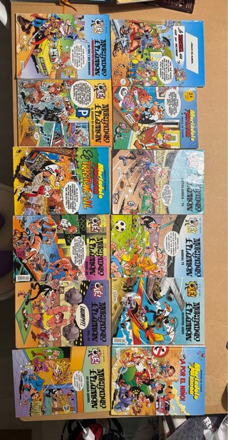 Lote de 33 cómics Mortadelo y Filemón.