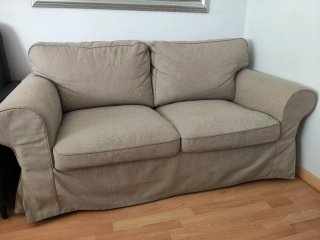 Sofá 2 plazas Ikea Erktop beige