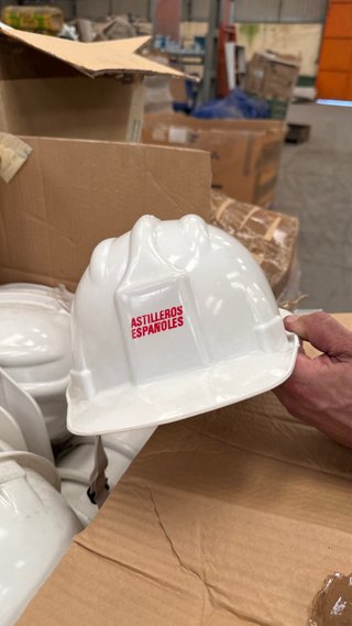 Cascos de obra TECSA (200 unidades)