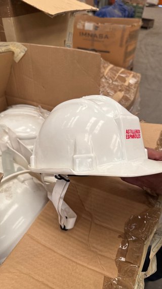 Cascos de obra TECSA (200 unidades)