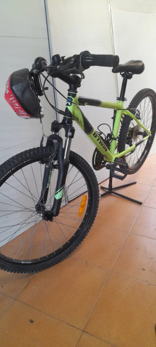 Bicicleta júnior verde