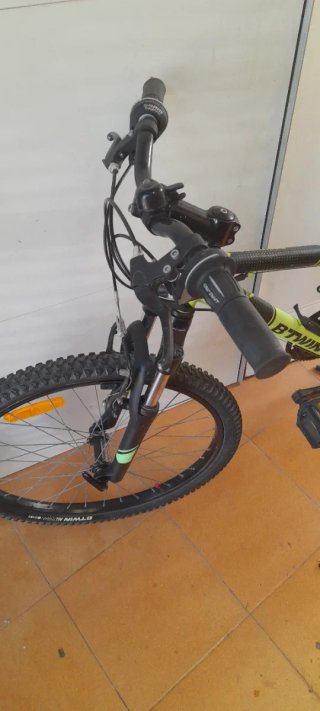 Bicicleta júnior verde