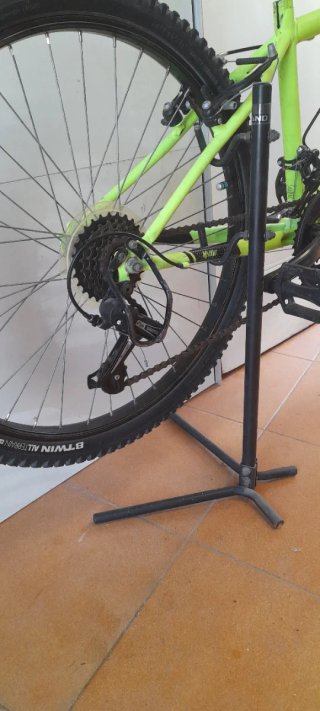 Bicicleta júnior verde