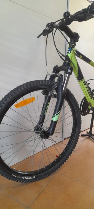 Bicicleta júnior verde