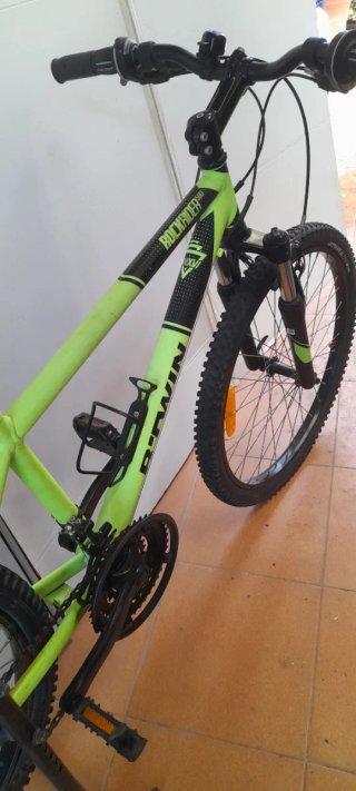 Bicicleta júnior verde