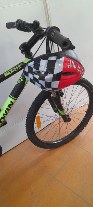 Bicicleta júnior verde