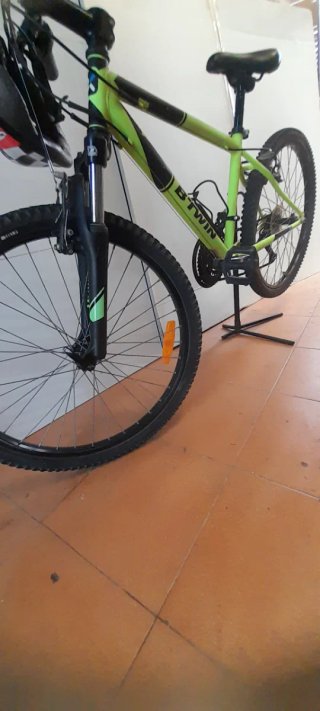 Bicicleta júnior verde